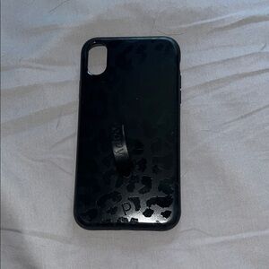 Black Leopard Phone Case iPhone XR